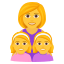 👩‍👧‍👧