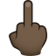 🖕🏿