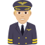 :man_pilot_tone2: 👨🏼✈️