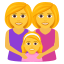 👩‍👩‍👧