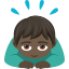 :man_bowing_tone5: 🙇🏿♂️