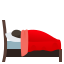:person_in_bed_tone5: 🛌🏿