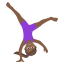 :woman_cartwheeling_tone4: 🤸🏾♀️